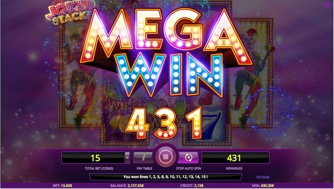 Joker Stacks slot big win! Joker Stacks slot mega win
