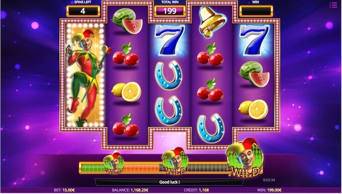 Joker Stacks slot free spins Joker Stacks free spins feature
