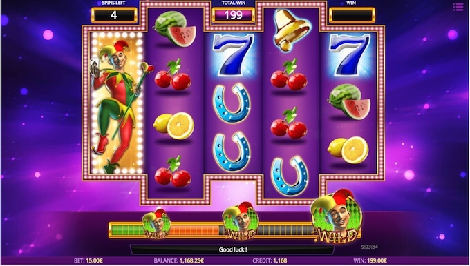 Joker Stacks free spins feature