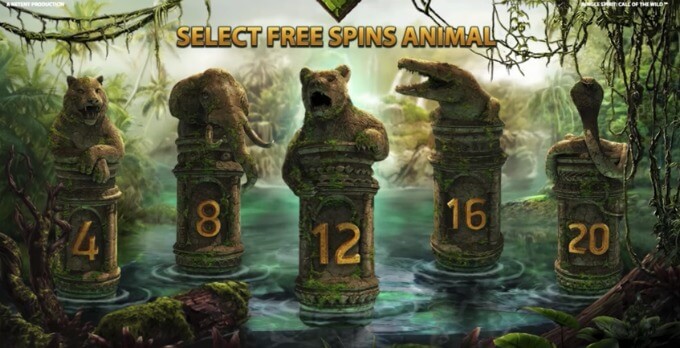 Jungle Spirit slot free spins