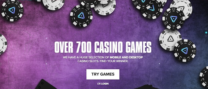 700+ games at Kaboo casino