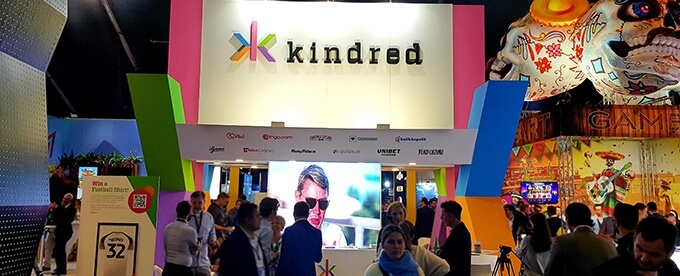 Kindred stand at SIGMA 2019