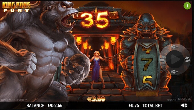 King Kong Fury slot free spins