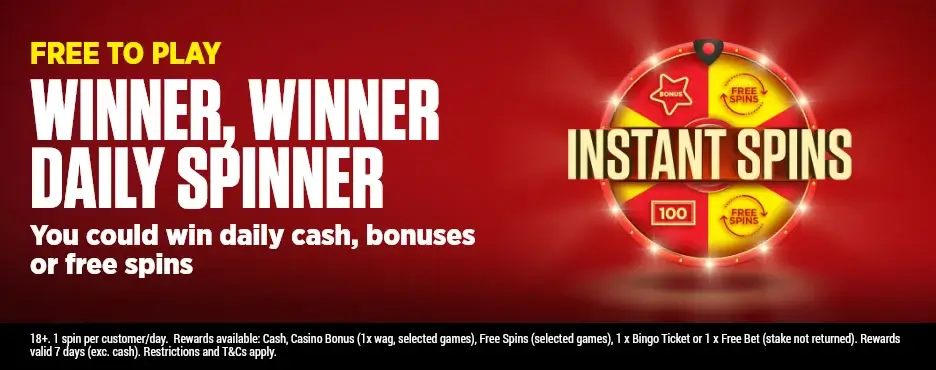 Ladbrokes Daily Spinner
