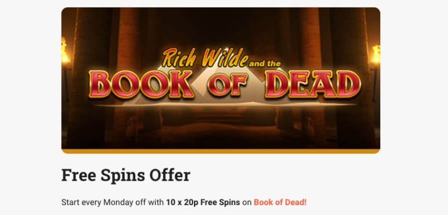 LeoVegas weekly free spins