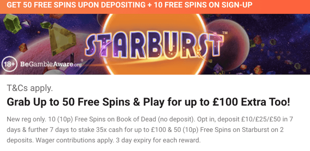 Leovegas welcome bonus banner