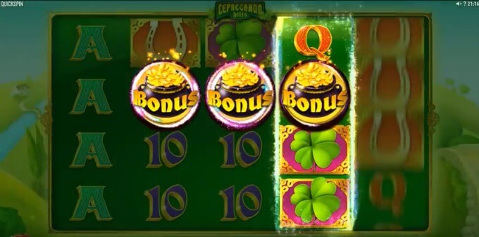 Play Leprechaun Hills slot at Mr Green casino