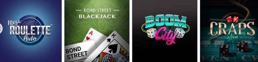 Live casino games at Jackpotjoy UK casino