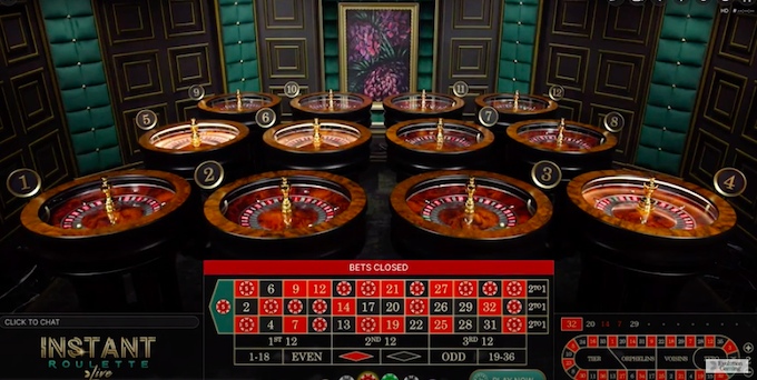 Play Instant Roulette at UK casino sites