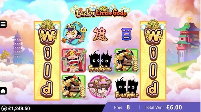 Lucky Little Gods free spins