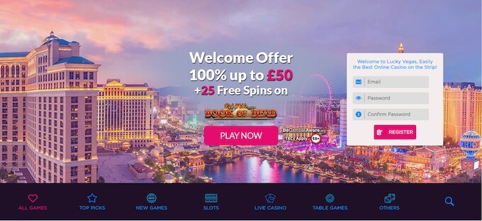 Play at LuckyVegas casino LuckyVegas Casinohawks review