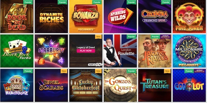 LuckyVegas Casino UK review 