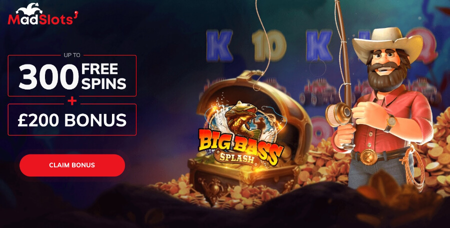 Madslots welcome bonus