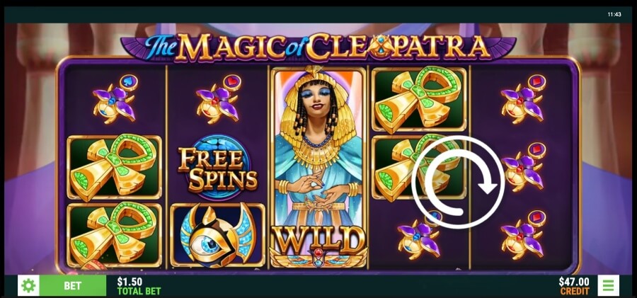 The Magic of Cleopatra slot