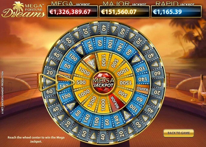 Play Mega Fortune Dreams slot at Casumo Casino