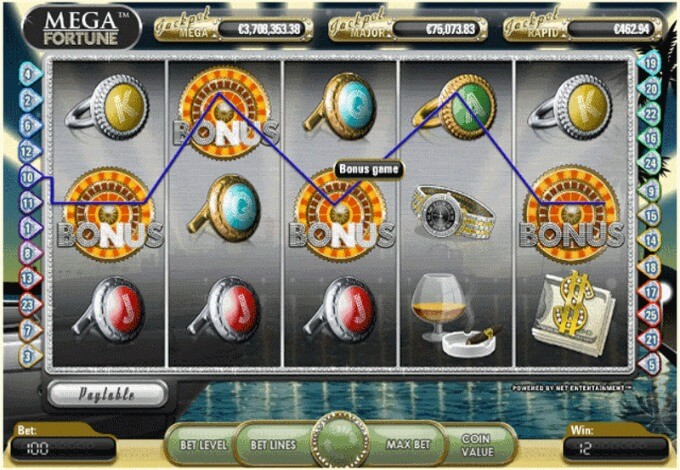 Play Mega Fortune slot at Mr Green casino