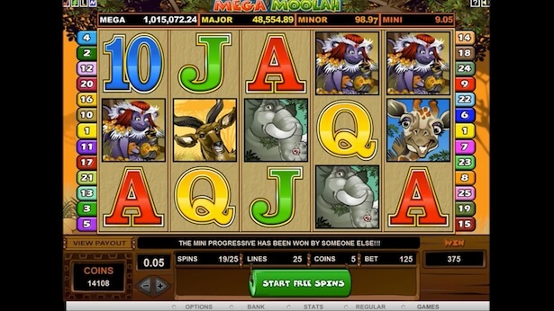 Play Mega Moolah on LeoVegas casino