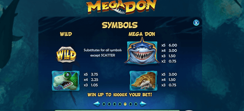 Mega Don slot High value symbols