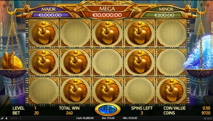 Mercy of the Gods slot jackpot bonus