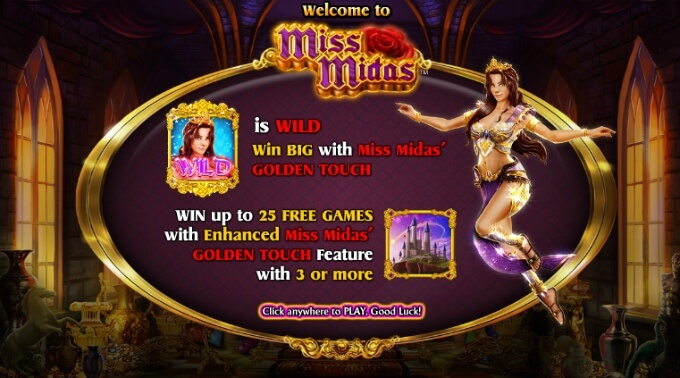 Play Miss Midas slot at LeoVegas casino