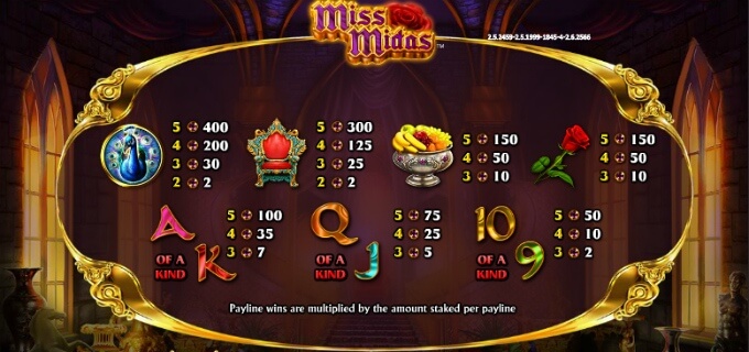 Play Miss Midas slot at Rizk casino