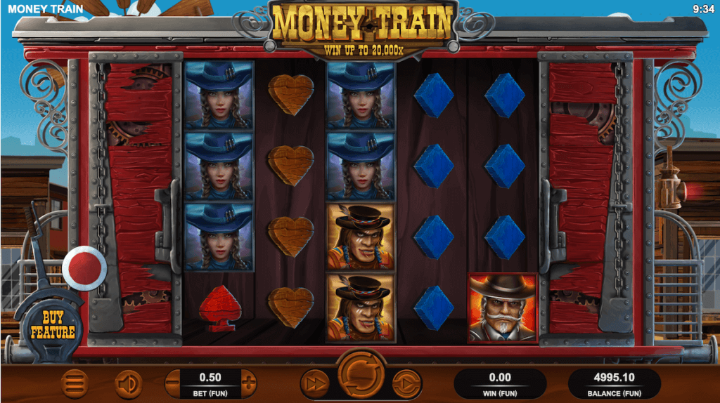 Money Train Slot symbols