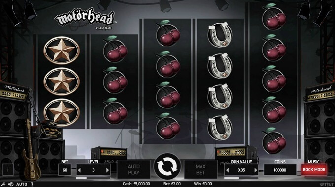 Play Motörhead slot at LeoVegas casino