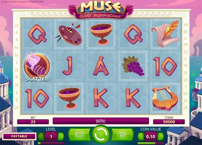 Play Muse slot at LeoVegas casino