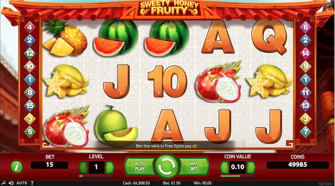 Play sweety Honey Fruity Sweety Honey Fruity Slot review