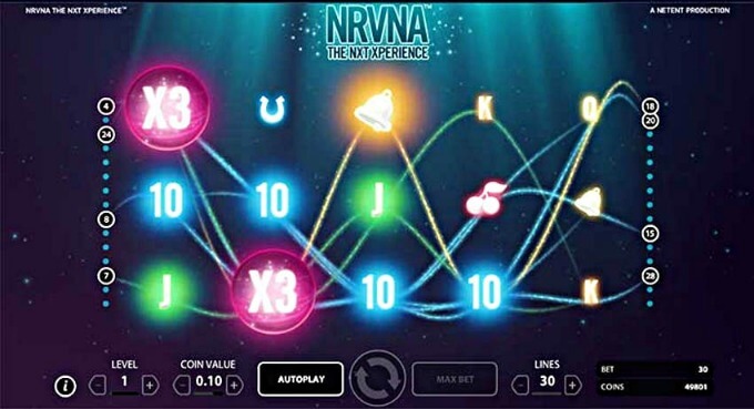 Play NRVNA slot at Casumo Casino