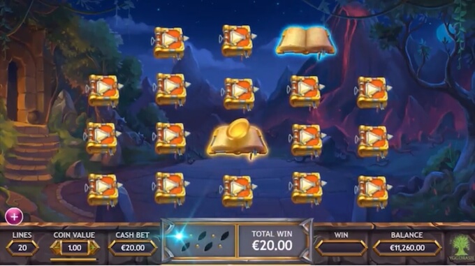 Ozwin's Jackpot bonus game