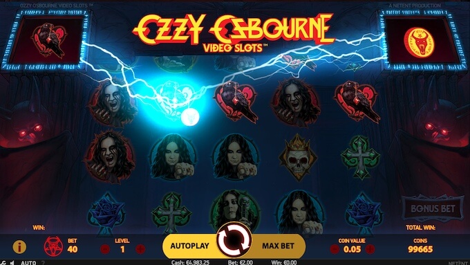 Ozzy Osbourne NetEnt 