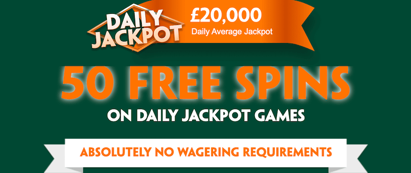 Paddy Power Daily Jackpots offer