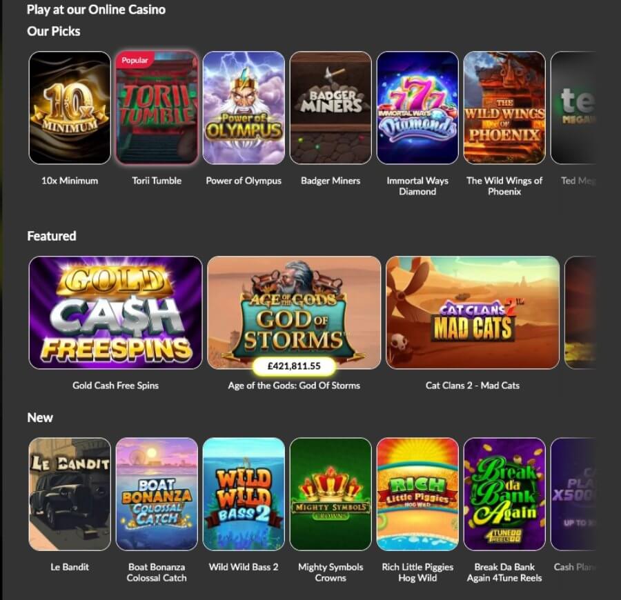Parimatch games