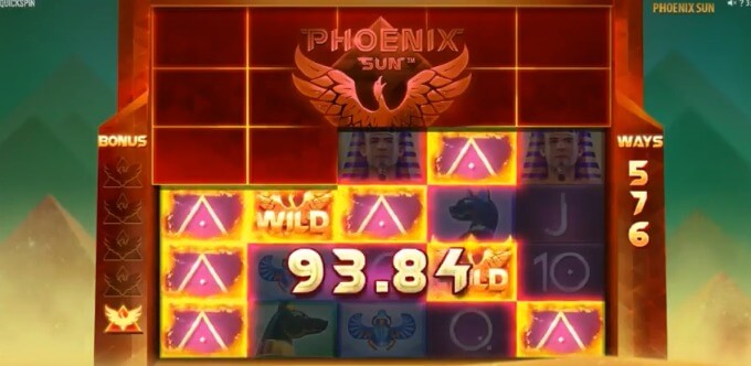 Play Phoenix Sun slot at Dunder casino