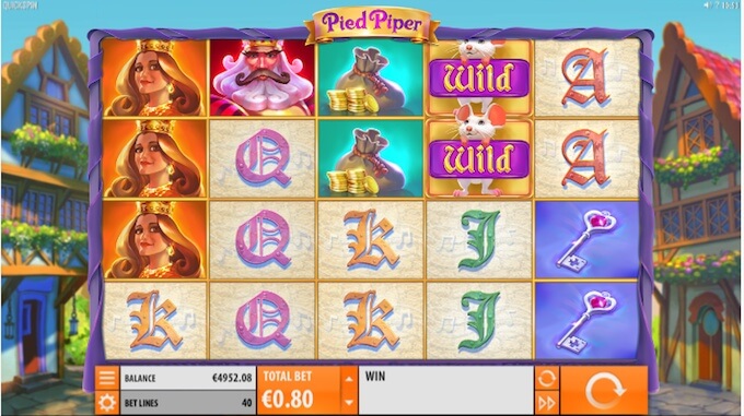 Pied Piper slot base game