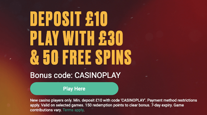 PokerStars Casino - Dig into 50 wager-free spins
