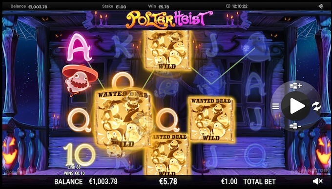 Polterheist slot features