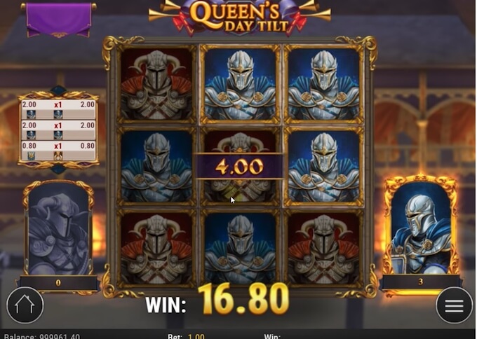 Queen's Day Tilt Accession feature