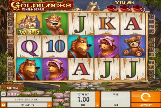 Goldilocks slot review and bonus