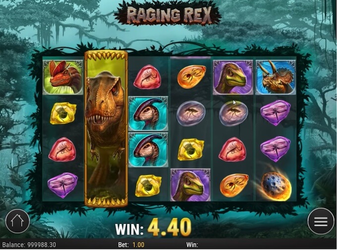 Raging Rex 2, jogue online no PokerStars Casino