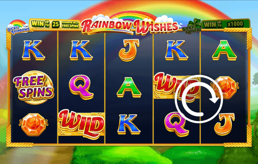 Play Rainbow Wishes online slot by Slot Factory at UK casino sites