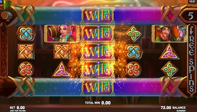 Rainbrew slot free spins