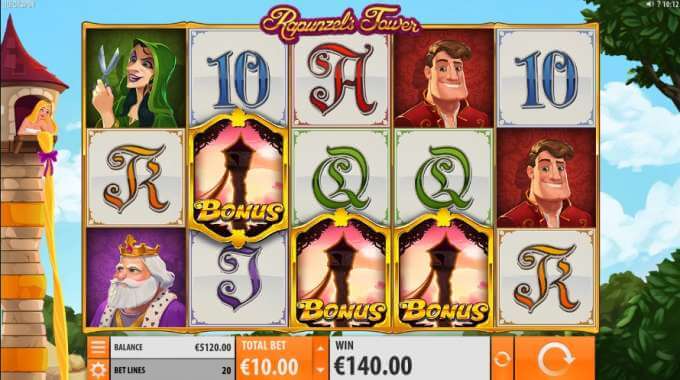 Play Rapunzel's Tower slot now!