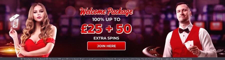 Red Casino Welcome Bonus