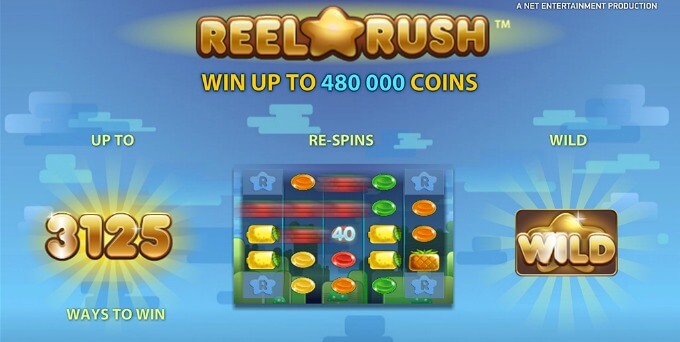 Play Reel Rush at Rizk Casino