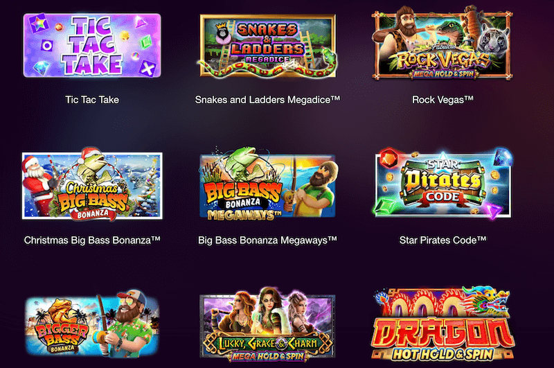 Reel Kingdom slot selection