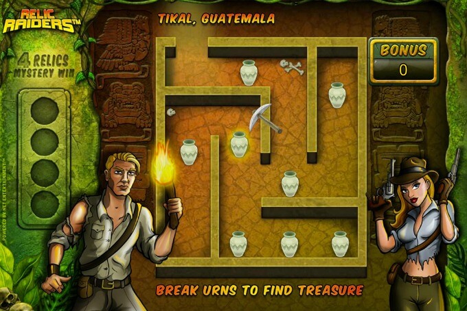 Play Relic Raiders slot at Betsafe casino