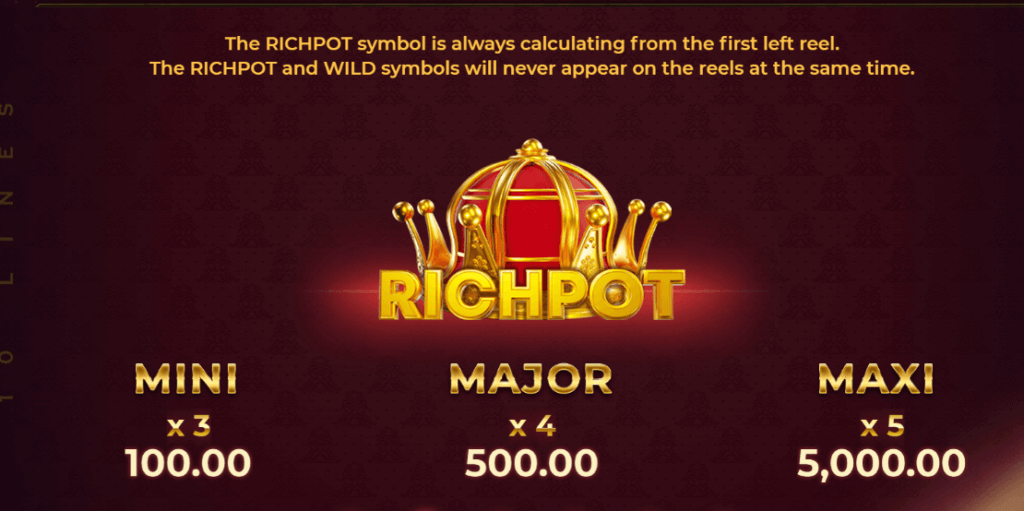 Rich Pot jackpots 