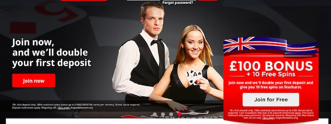 Royal Panda casino bonus UK